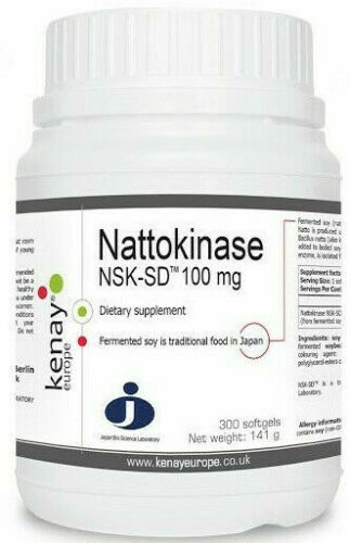 Nattokinase 100 mg, 300 softgels - integratore alimentare - Foto 1 di 1