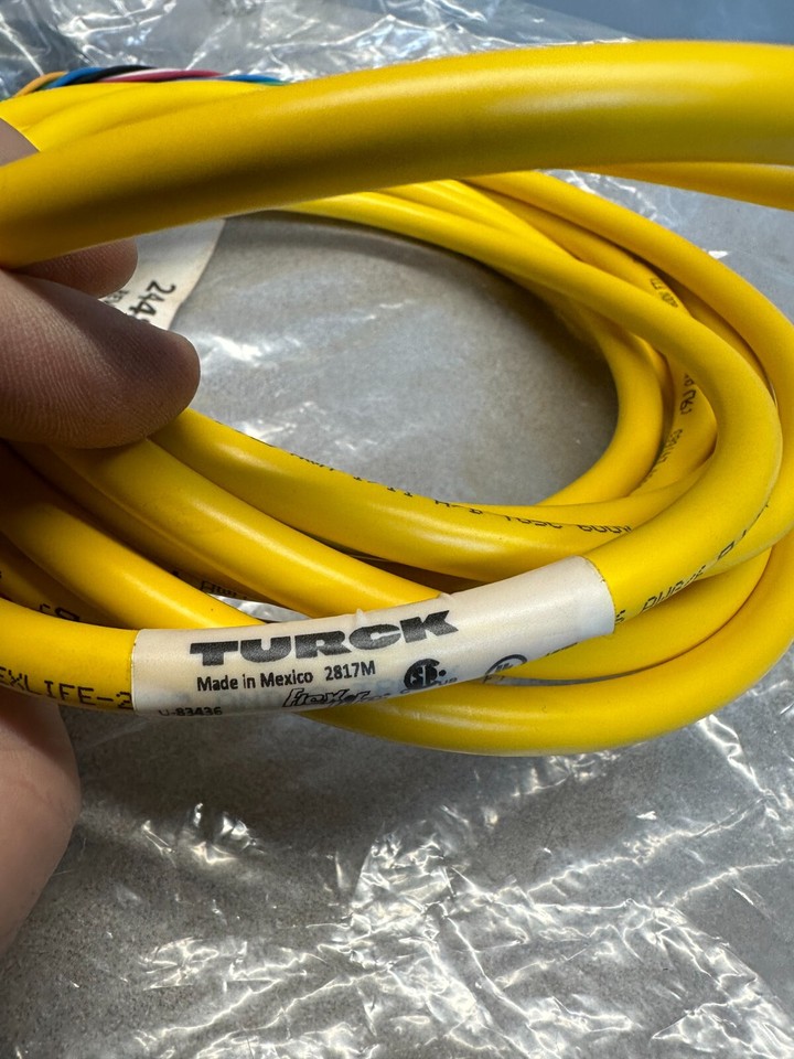 TURCK RSM 66-5M/S101 CORD SET 6 WIRE/PIN, U-83436 BRAND NEW FREE ...