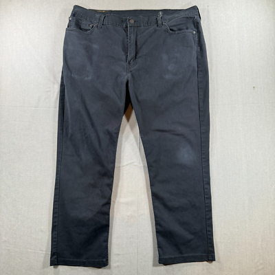 Levis 511 Denim Jeans Mens 40x26 Black (Original 40x32) Slim