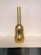 ROYAL HAEGER POTTERY BUD VASE MIDAS GOLD 4008