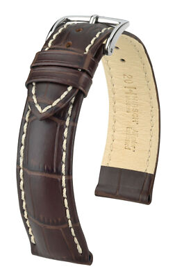HIRSCH MODENA FINEST CALFSKIN GENUINE LEATHER 18 MM, 20 MM, 22 MM, 24 MM US
