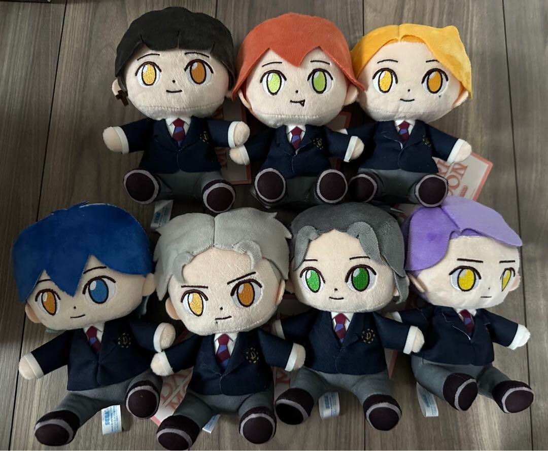 ENHYPEN Dark Moon Osuwari sitting Plush Doll 7 Complete Set