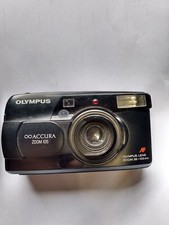 Olympus Accura Zoom 105 35mm Film Camera Black Untested No Battery