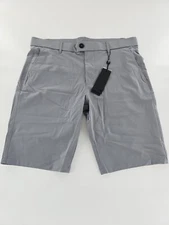 Greyson Golf Montauk Shorts Slate Grey Size 32 $118 New 10" Inseam MCLSCB20
