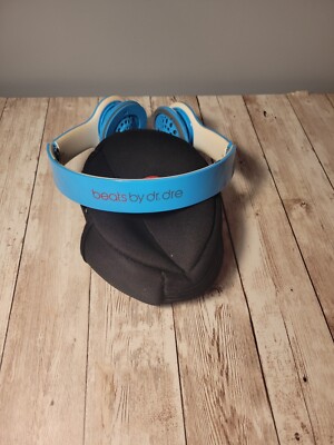 Beats 青色 Monster Beats By DR. DRE Wired Headphones Blue With Case | eBay