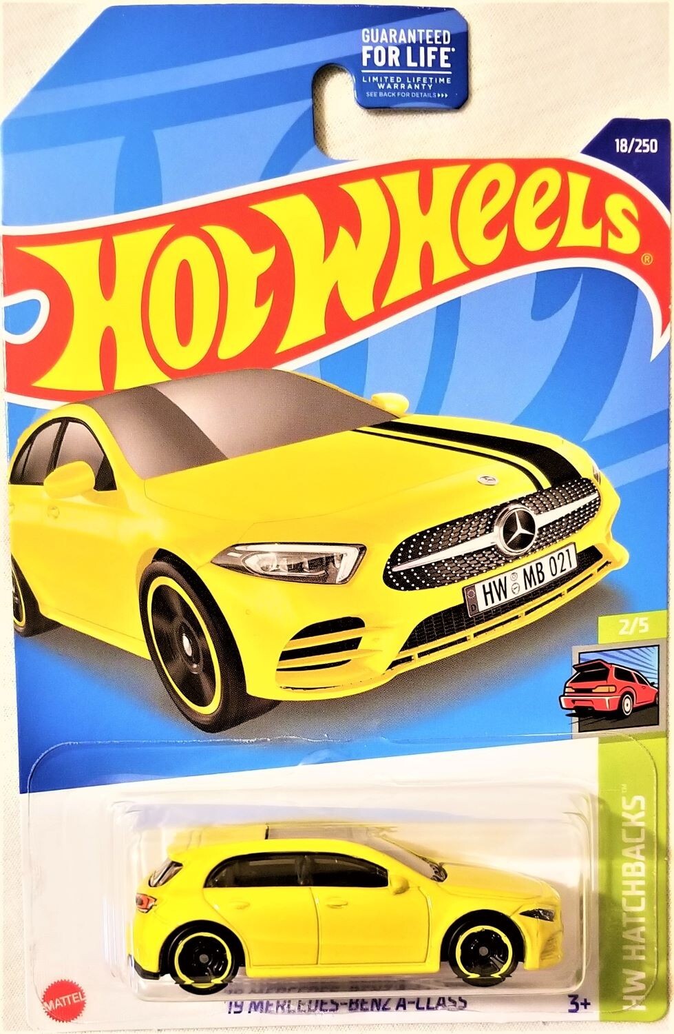 Hot Wheels - 2022 HW Hatchbacks 2/5 '19 Mercedes-Benz A-Class 18/250 (BBHCW78)