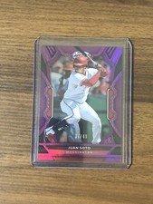2022 Panini Chronicles - Certified #43 Juan Soto Purple Parallel # 37/49