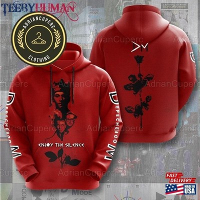 Depeche Mode Enjoy The Silence Memento Mori Tour 2024 Band Hoodie  3D