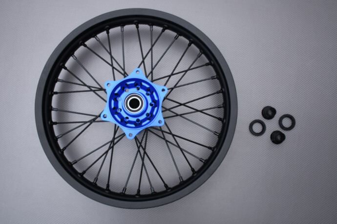 Jante arrière cross bleue 2.15"x19" pour moto GASGAS EC 350 F