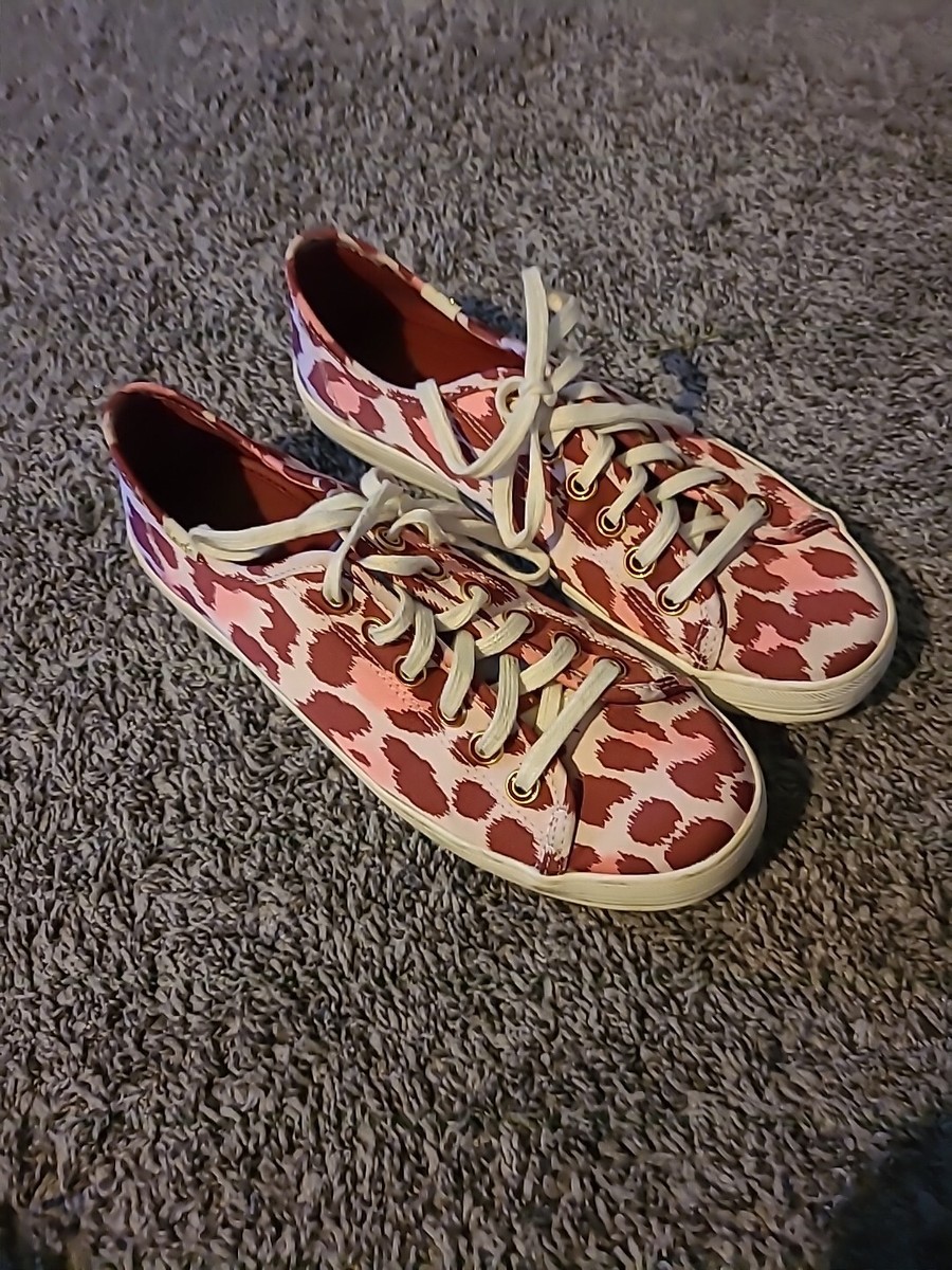 KATE SPADE KEDS PINK LEPPARD SHOES