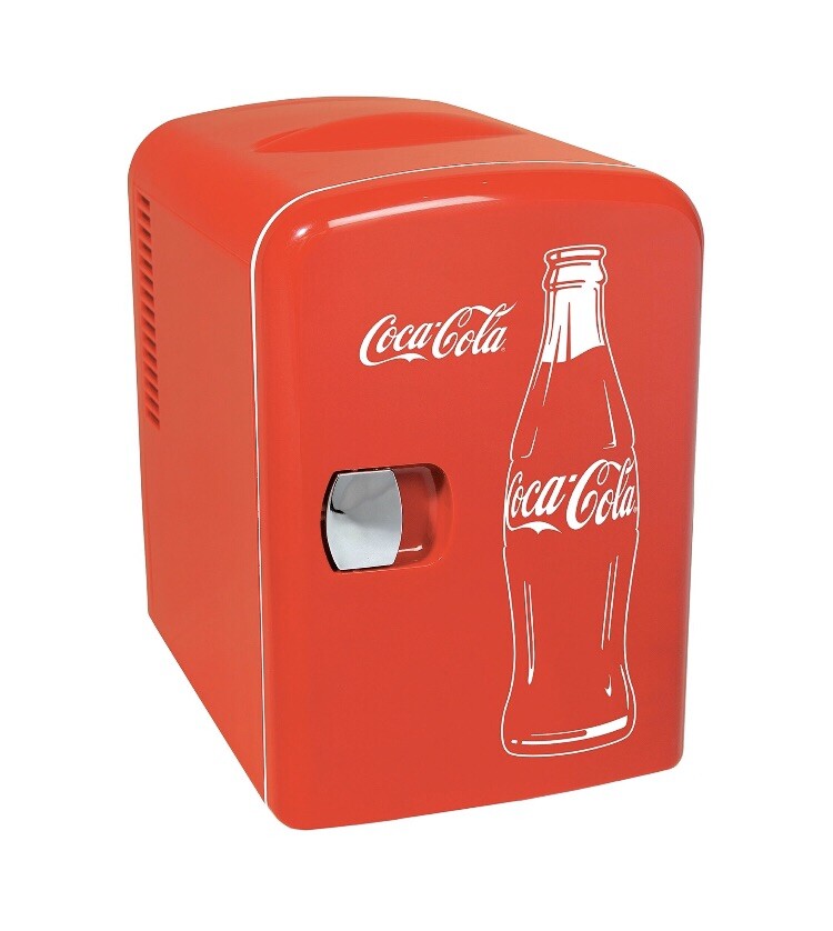 ice cold coca cola mini fridge