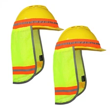 EvridWear Hard Hat Sun Shade Shield - Construction, Outdoor Work, UV Protection