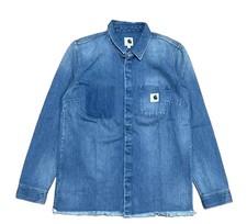 Carhartt Wip W' L/s Sibley Shirt Jac Blue Prime Stone S