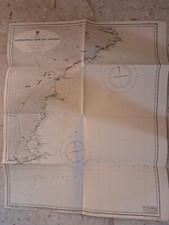 CARTE MARINE CARTAGENA TO CAPE SAN ANTONIO TRES BON ETAT 84X71CM VOIR PHOTOS.