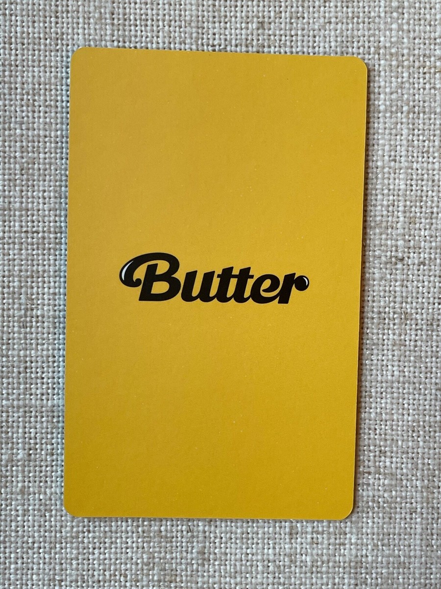 BTS - BUTTER Cream Version Official Jungkook Photocard (US