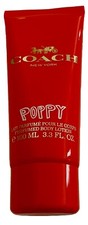 Coach New York "POPPY" Perfumed Body Lotion 3.3 Fl. Oz. 100ML Made in France.
