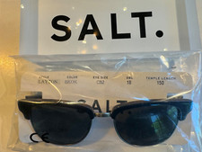 New Salt Optics Model Layton Polarized Sunglasses BKOK Black Oak Frame