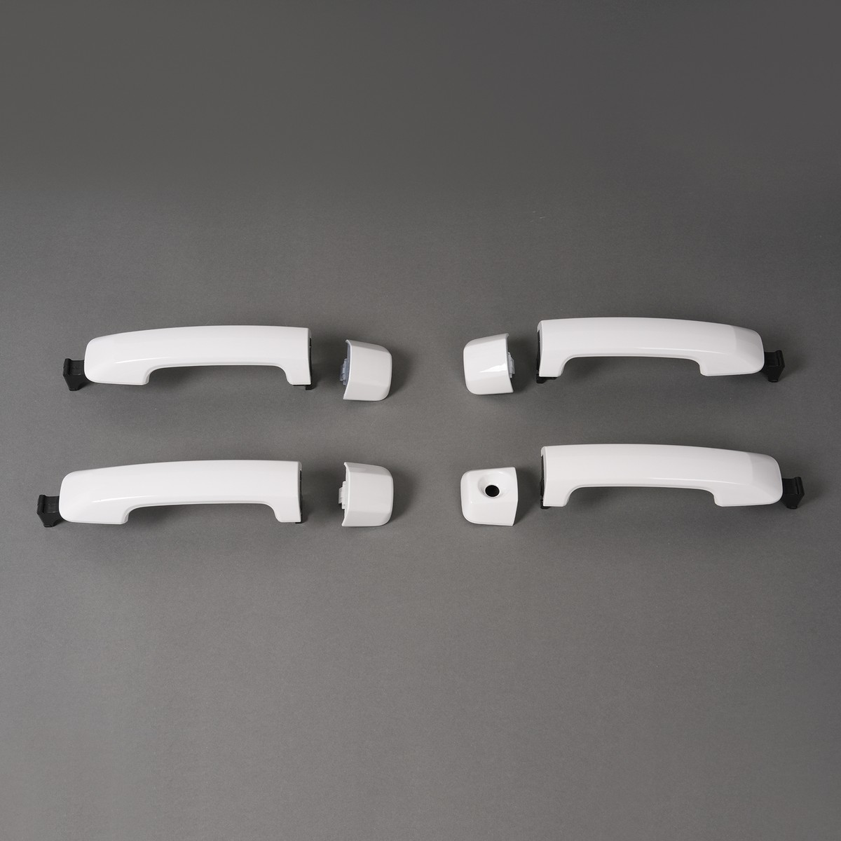 4PCS White Door Handles Replacement For Toyota Tundra Sequoia 2011
