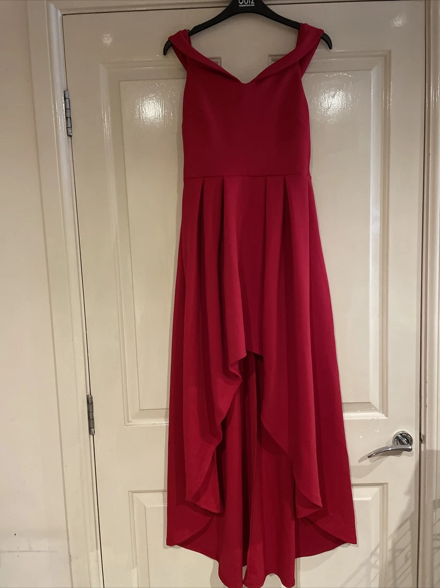 True violet high low maxi dress cheap