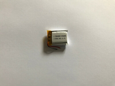 3.7V 300 mAh Li Polymer Akku Battery Li ion 702025