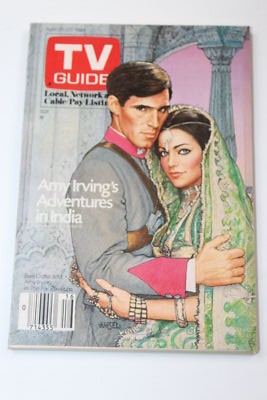 TV Guide April 21, 1984 Ben Cross Amy Irving The Far Pavilions ~Dallas Ed.
