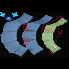 Swim Swimming Silicone Gear Fins Hand Webbed Flippers Paddle Dive Training Glove