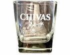 Set of 2 Chivas Scotch Rock Glasses Etched Logo NEW — photo 3