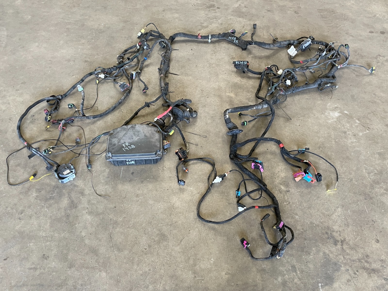 13 14 Maserati Granturismo M145 Front End Wiring Harness 4.7L 1458 OEM