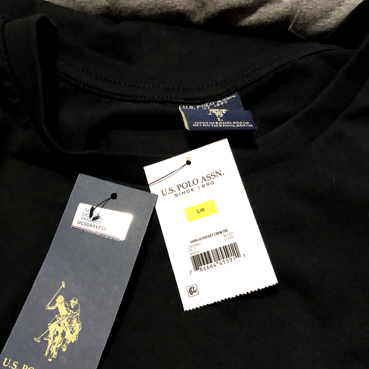U.S. Polo Assn Shirts Mens V-Neck Crew Pony Pocket L NWT | eBay