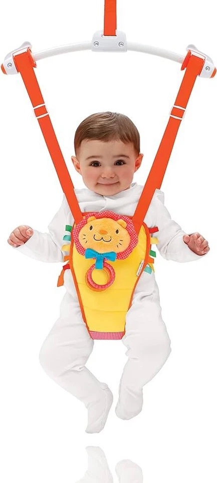 Munchkin Bounce & Play Door Bouncer Jumper Frame Lion Baby Newborn Gift Playtime - Image 3 of 4