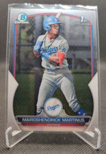 2023 Bowman Chrome BCP-55 Mairoshendrick Martinus LA Dodgers baseball card
