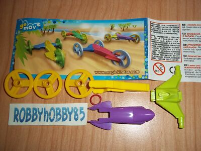 Tr324-A Dragster Viola + Paper Lunga Kinder Merendero Joy Italia 2013