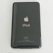 Black120GB/ 160GB/256GB/1T Customizing Metal Back Cover for Ipod classic video