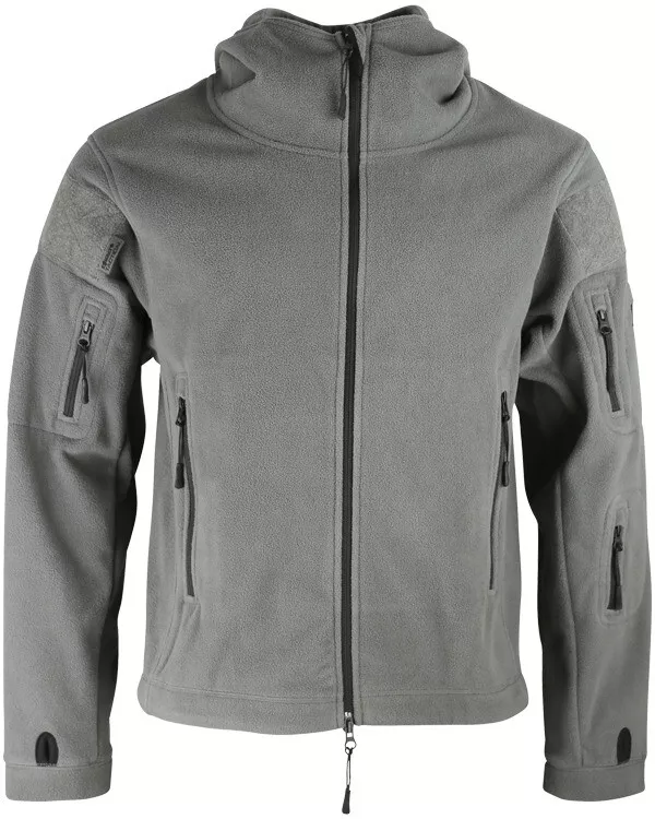 New Gun metal Grey Tactical Fleece Recon Hoodie All Sizes unisex military design