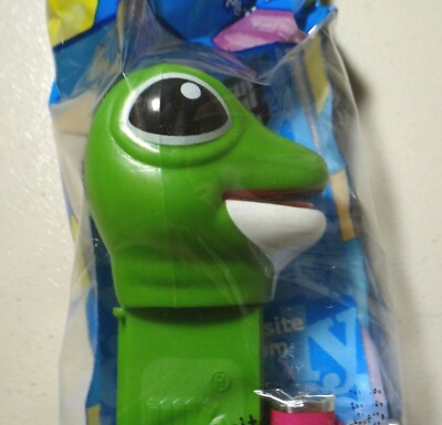 Pez Geico the Gecko Super Rare Mint in Bag Retired Company Order