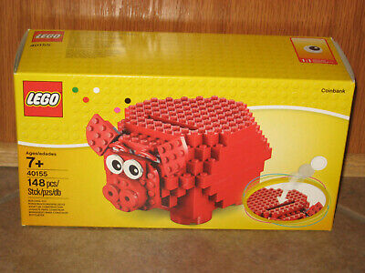 Bot monarki ost LEGO Red Piggy Bank COINBANK coin bank # 40155 Building TOY 148 pcs Retired  673419237604 | eBay