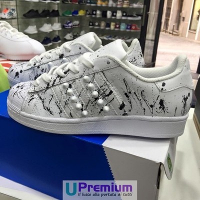 adidas superstar vernice colorata