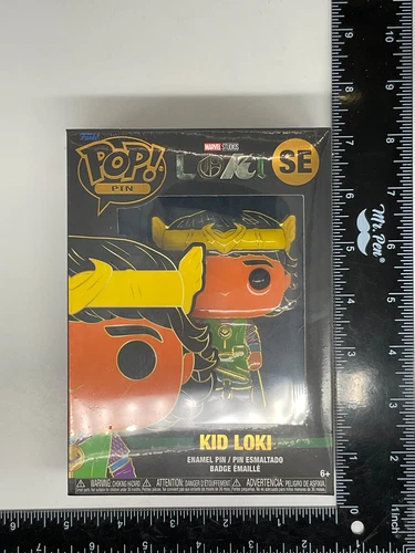 Funko Pop! Enamel Collector’s Pin Marvel Studios Kid Loki SE - i05