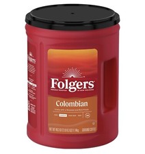 Folgers 100 Colombian Ground Coffee Medium Roast 40.3 oz