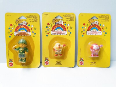 Original REGINA REGENBOGEN/RAINBOW BRITE 3-D ERASER/RADIERER Mattel 1983 NEU/OVP