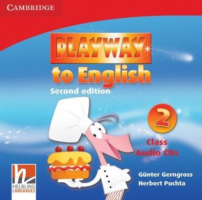 Cambridge Playway to English Level 2 Class Audio CDs (Audio CD, 3 Disc Set)