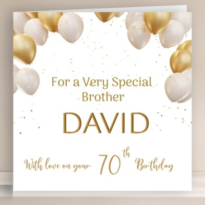 Personalised Birthday Card Friend Brother Dad Uncle Husband Son ...