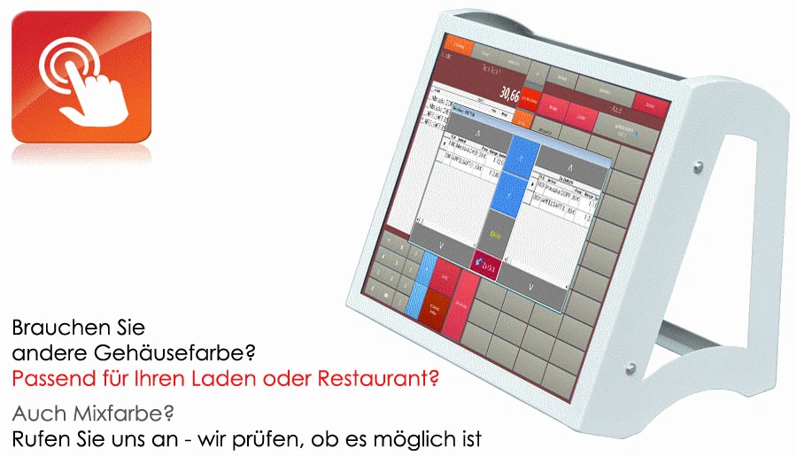 19" 48cm TOUCHSCREEN DISPLAY USB 3M FÜR WINDOWS XP 7 10 11 KIOSK INFOTERMINAL - Bild 2 von 4
