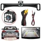 12LED Car License Plate Frame Rear View Camera Reverse Backup Park Night Vision
