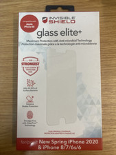 InvisibleShield Glass Elite Screen Protector For iPhone SE 2 SE 3 / 8 / 7 / 6s