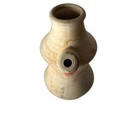 Nemadji Handmade Pottery Red Marbled Swirl Jar Vase Single Spout 8” Vtg USA — photo 4