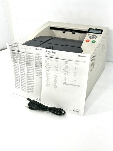 Kyocera Mita Ecosys FS-1370DN Workgroup Laser Printer,May Need Toner, Print Dark - Picture 2 of 10