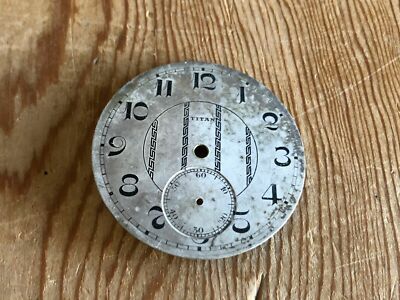 Montre de poche victorienne en argent, poinçonnée à Londres - 1862