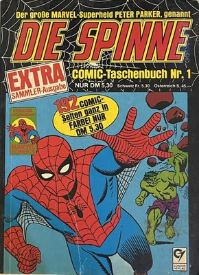 Die Spinne EXTRA  - Taschenbuch Nr. 1 (Condor Verlag, 1. Auflage 1985 )