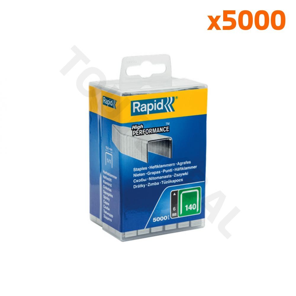 Agrafes à fil plat de 6 mm pour rénovation de meubles et pose d'isolant en boîte de 5000